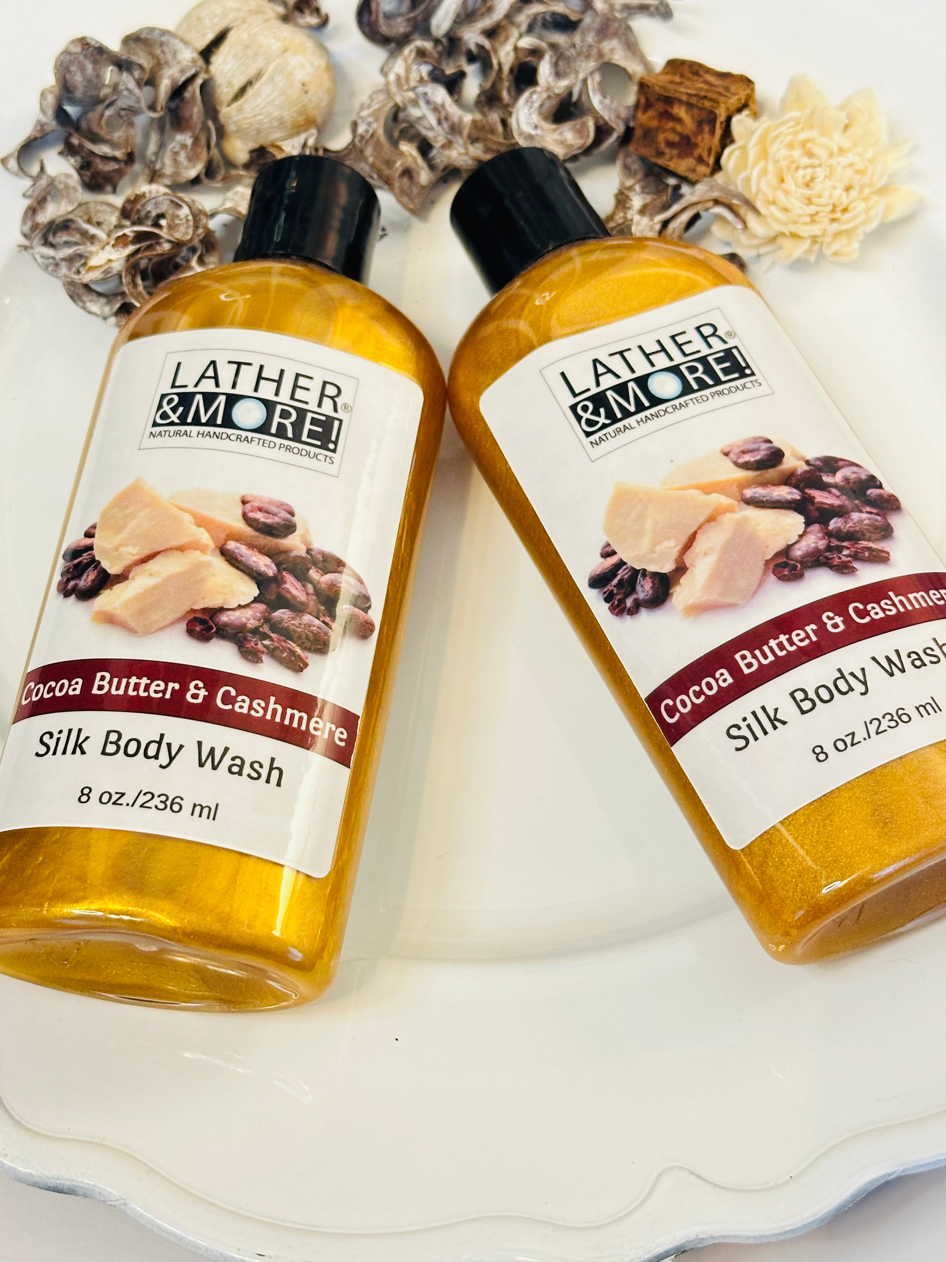 Cocoa Butter and Cashmere Silk Body Wash