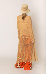 Load image into Gallery viewer, Long crochet knit duster cardigan for women 
