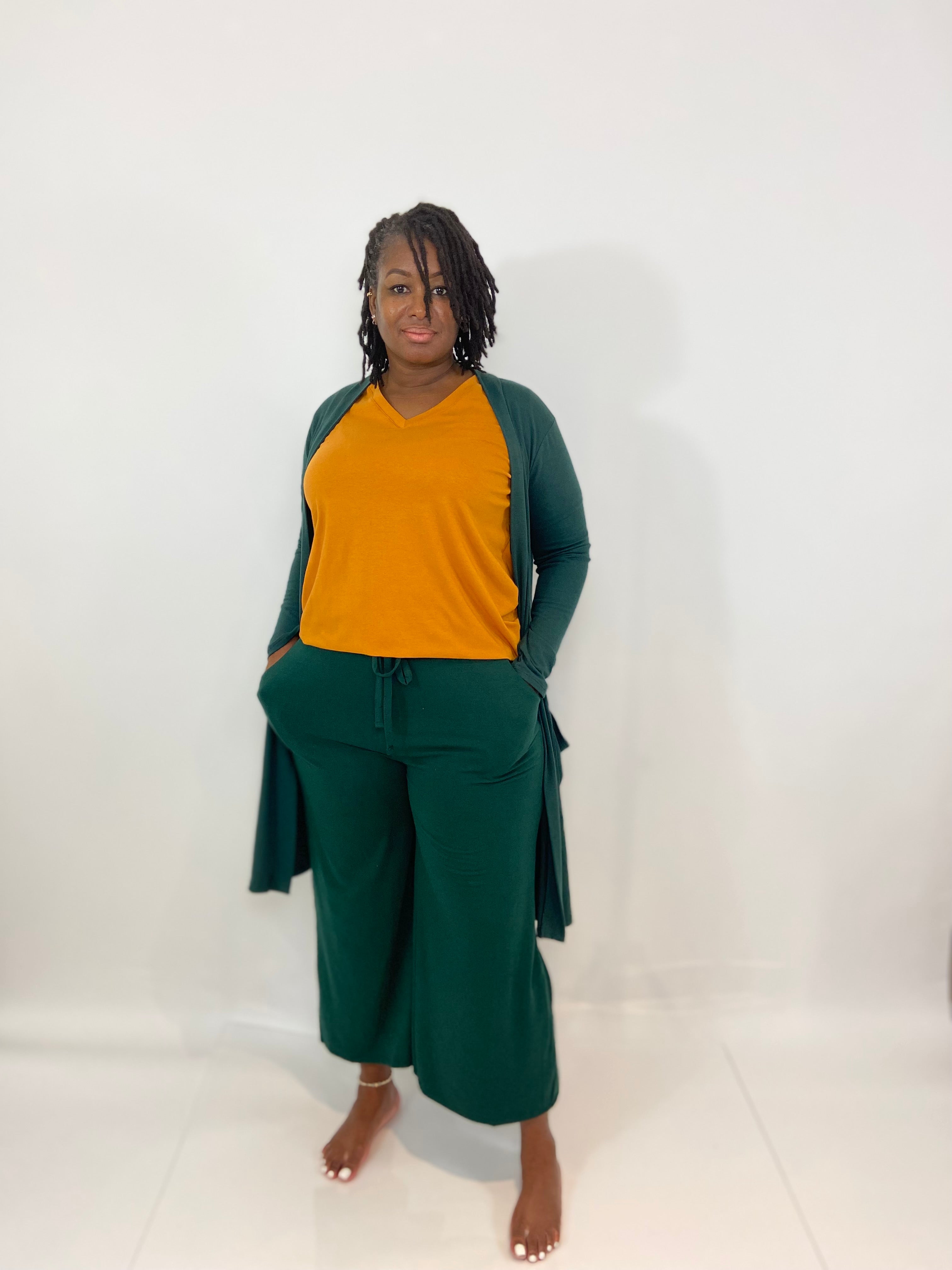 Plus size capri pants