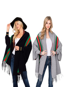 Women's sweater wrap for fall and winter 2022