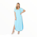 Load image into Gallery viewer, maxi dress with pockets - Iconic Style Shop

