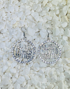 Black Lives Matter Earrings - Iconic Style Shop