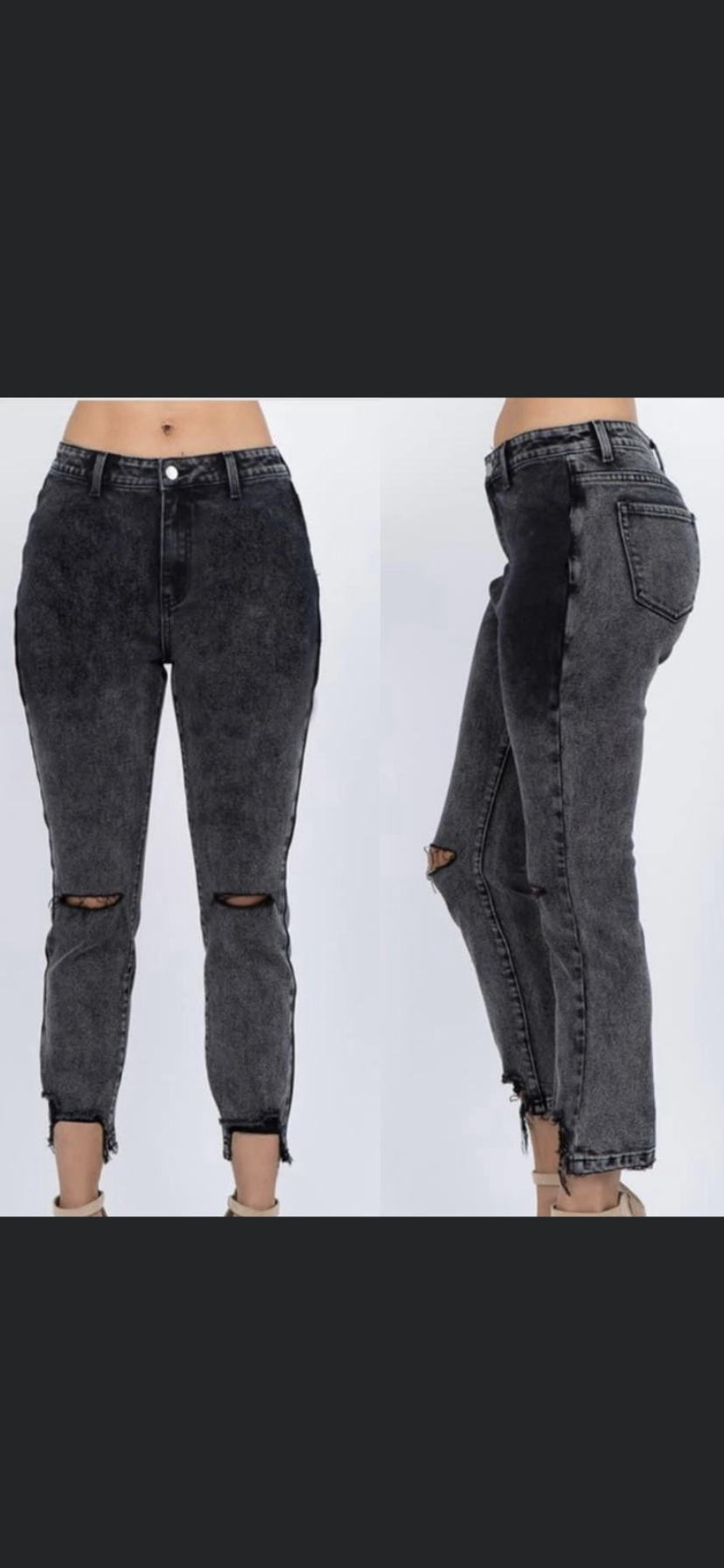 Peek-a-boo Jeans - Iconic Style Shop