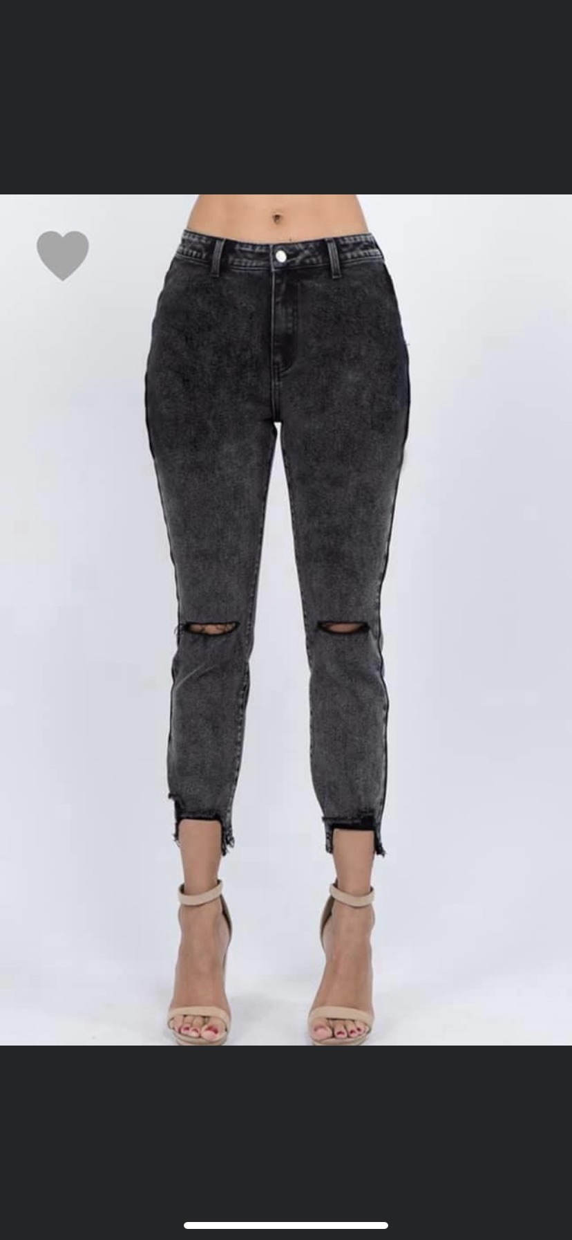 Peek-a-boo Jeans - Iconic Style Shop