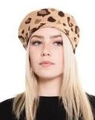 Load image into Gallery viewer, Leopard Beret - Iconic Style Shop
