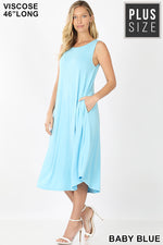 Load image into Gallery viewer, Sleeveless Dress - Iconic Style Shop
