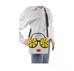 Load image into Gallery viewer, Female crossbody party clutch with dazzling  sunglasses
