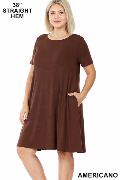 Brown dress - Iconic Style Shop